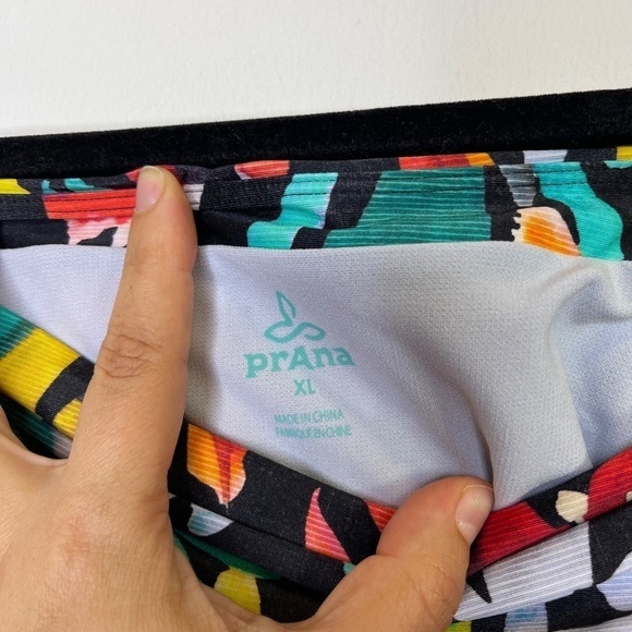 Prana Multicolor Millan High Waist Bikini Bottoms Size XL La Flora Print NWT - Picture 11 of 13